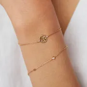 Astrid & Miyu Scorpio bracelet doré zodiaque scorpion