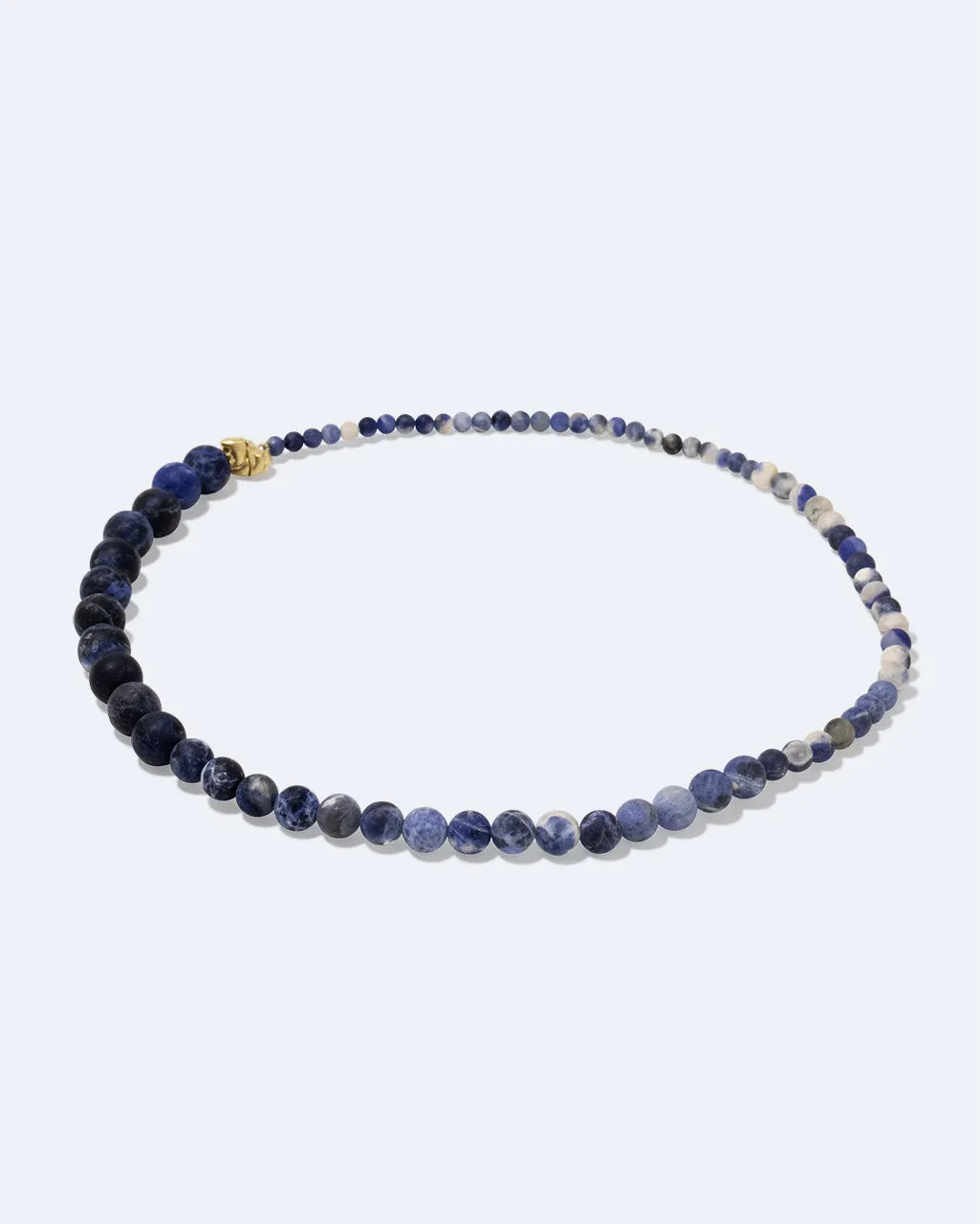 Completedworks Tidelands I collier sodalite vermeil doré