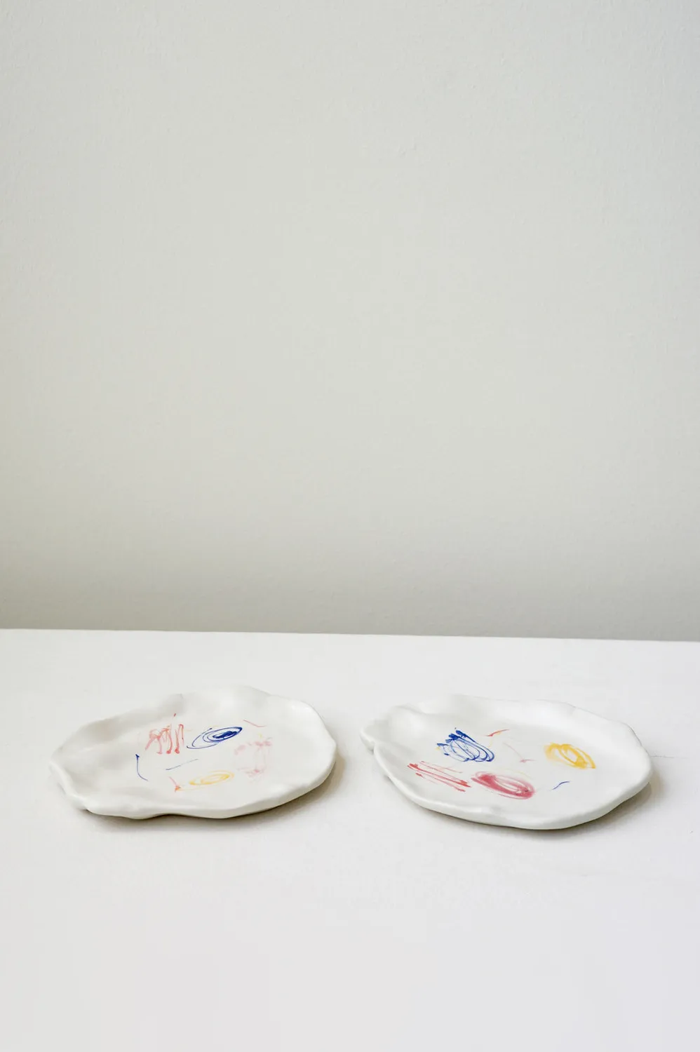 Completedworks Imperfect Mostly Flat sous-verres lot 2 blanc mat