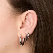 Astrid & Miyu Dome Hoops coffret créoles argent
