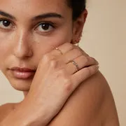 Astrid & Miyu Twist bague or massif torsadée
