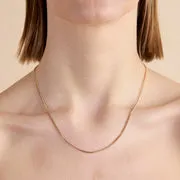 Astrid & Miyu Essential Curb Chain collier doré maille