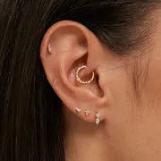 Astrid & Miyu Stacked Topaz piercing or massif topaze