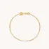 Astrid & Miyu Navette Crystal collier doré cristal