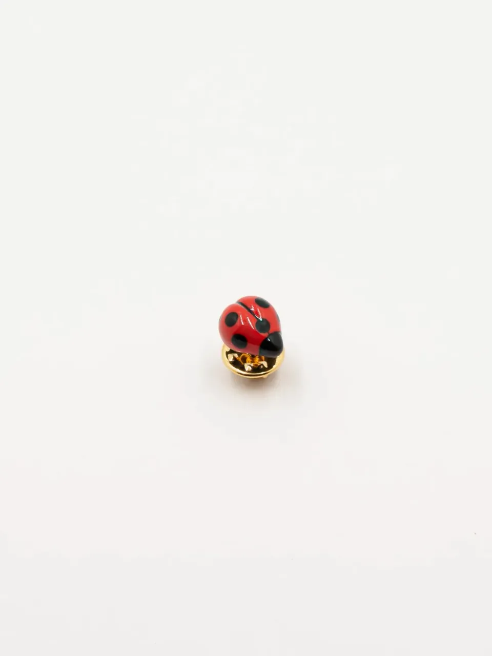 Nach Bijoux coccinelle pin's porcelaine 14 mm