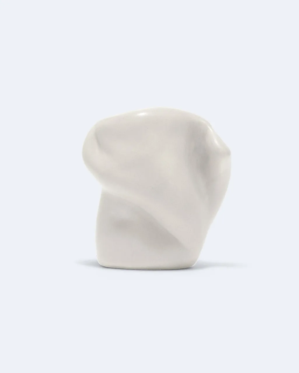 Completedworks Postures vase céramique blanc mat