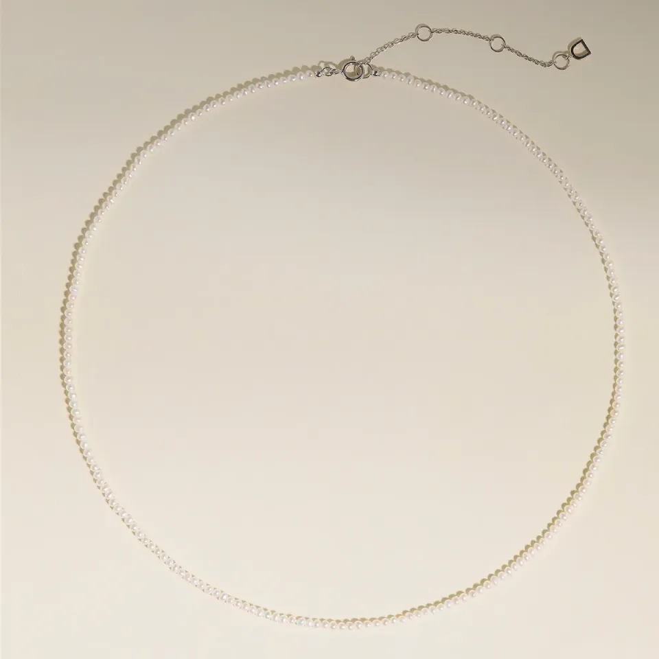 Astrid & Miyu Pearl collier perle or blanc nacre