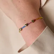 Astrid & Miyu Junior Rainbow Bracelet Or 9k