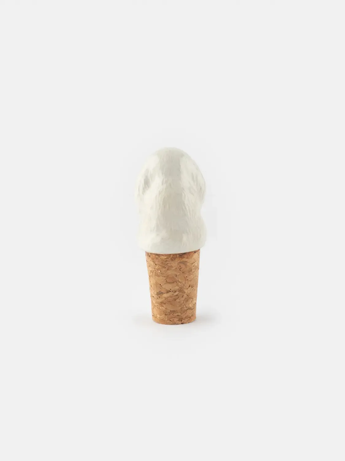 Nach Bijoux Shih Tzu bouchon bouteille liège blanc