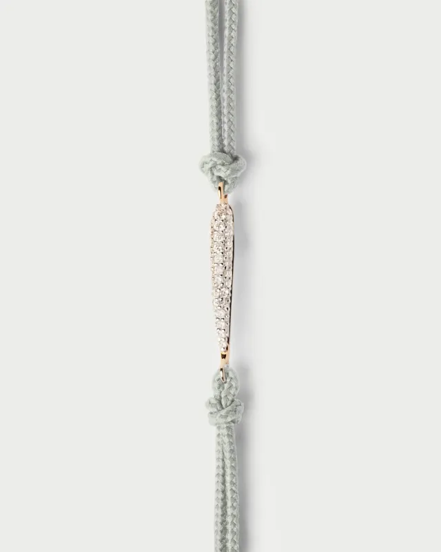 PDPAOLA Nina bracelet cordon diamants 0,12 ct
