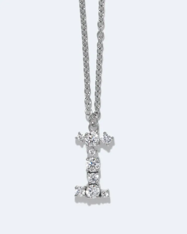 Completedworks Glitchy I pendentif zircon rhodié