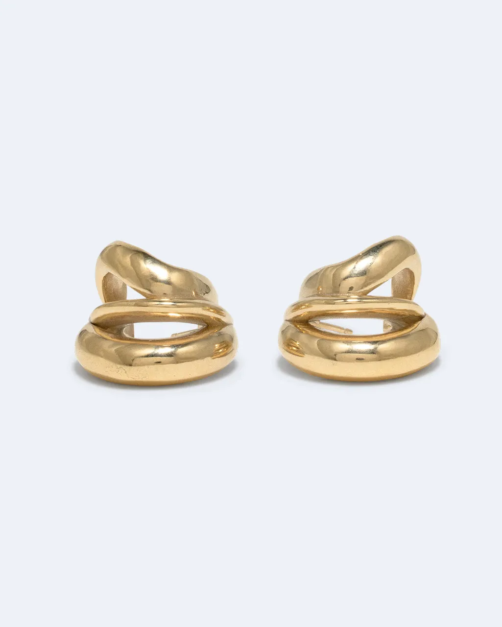 Completedworks Dollop boucles d’oreilles vermeil or recyclé