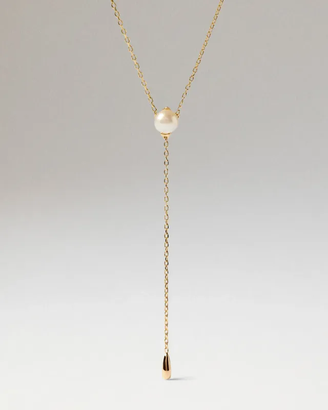 PDPAOLA Stella collier perle blanche nacrée