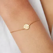 Astrid & Miyu Pisces Zodiac bracelet doré poissons