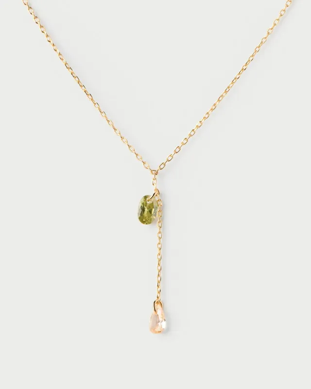 PDPAOLA Linda collier zirconias multicolore