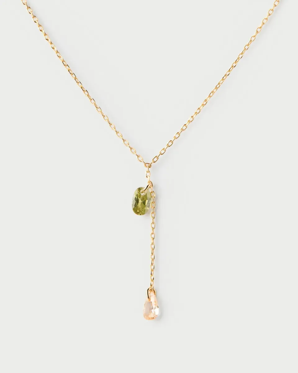 PDPAOLA Linda collier zirconias multicolore