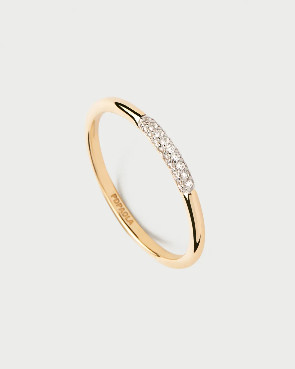 PDPAOLA Nora bague or diamants 0,11 ct