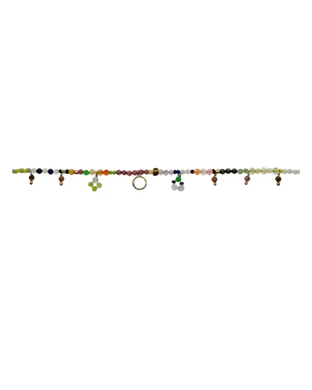 Le Fourbi de Capucine A59B bracelet pierre de lune 16,5 cm