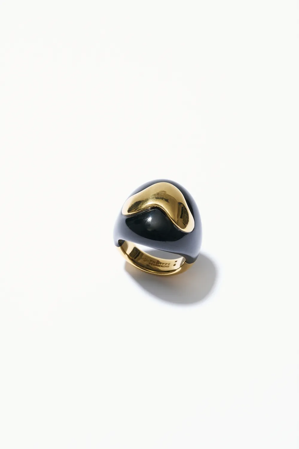 Philippe Ferrandis Waves bague grande vague résine