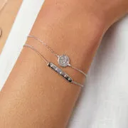 Astrid & Miyu Zodiac Taurus bracelet argent taureau