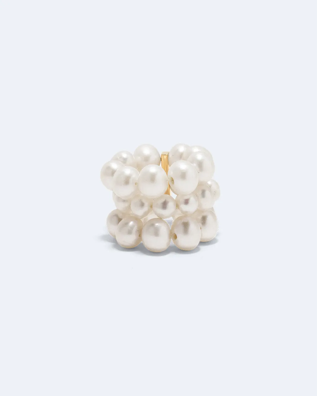 Completedworks One [Blank] Can Change the World bague perle dorée