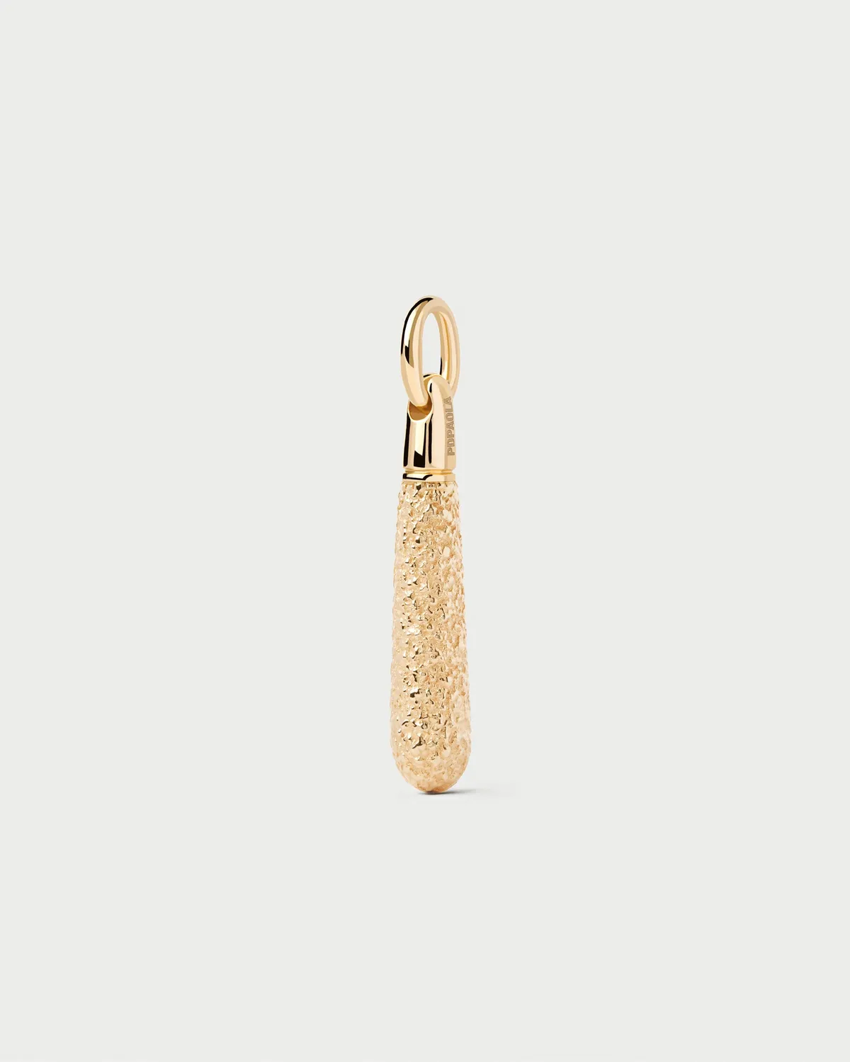 PDPAOLA Popcorn Large Drop pendentif goutte doré