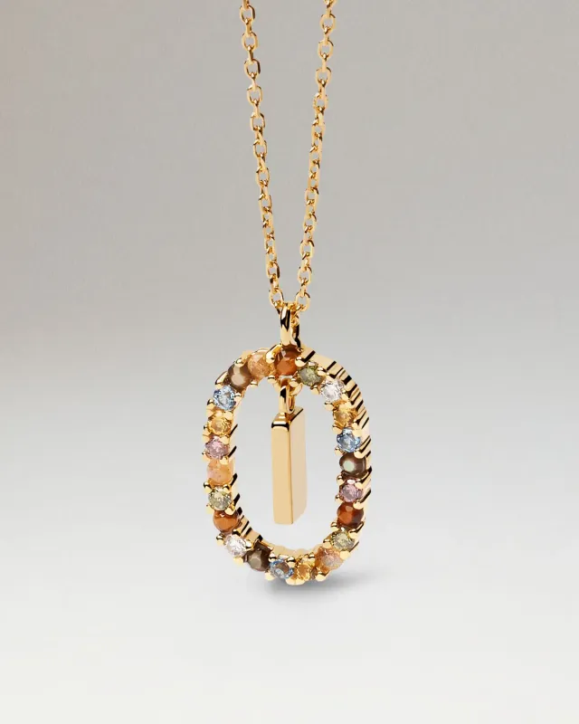 PDPAOLA Letter I collier initiale I doré