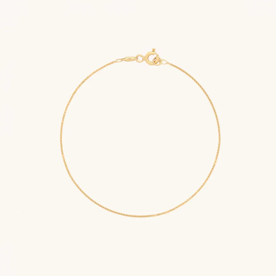 Astrid & Miyu Shoreditch Chain bracelet or massif