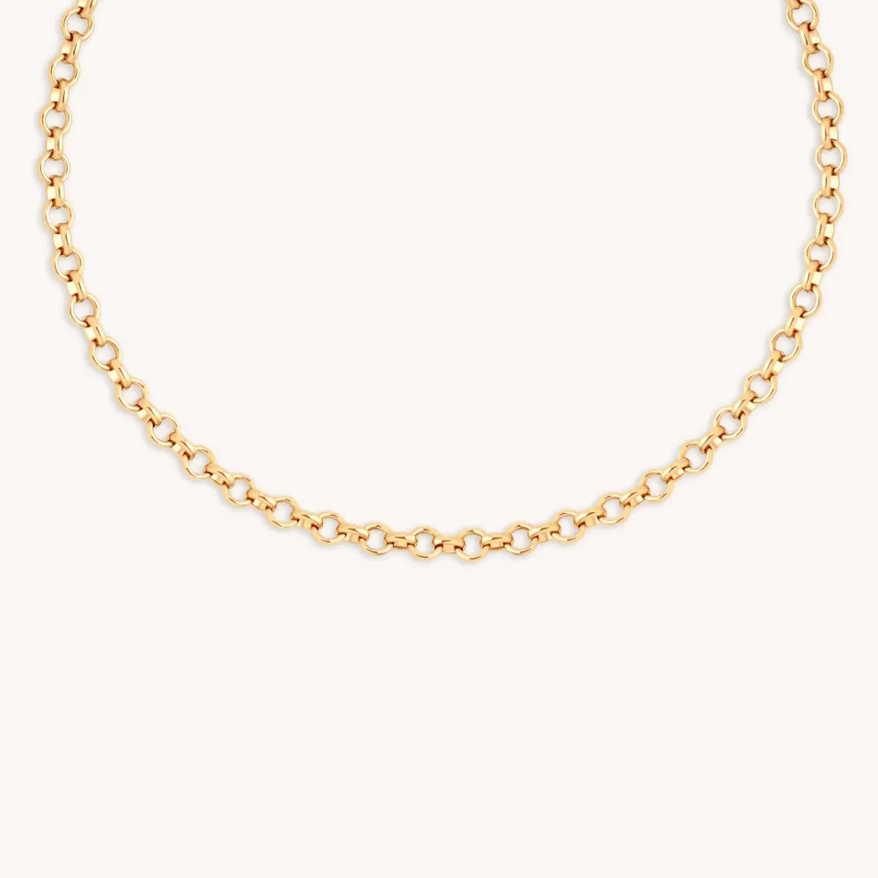 Astrid & Miyu Bold Chelsea collier chaîne doré