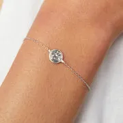 Astrid & Miyu Leo Zodiac bracelet argent lion