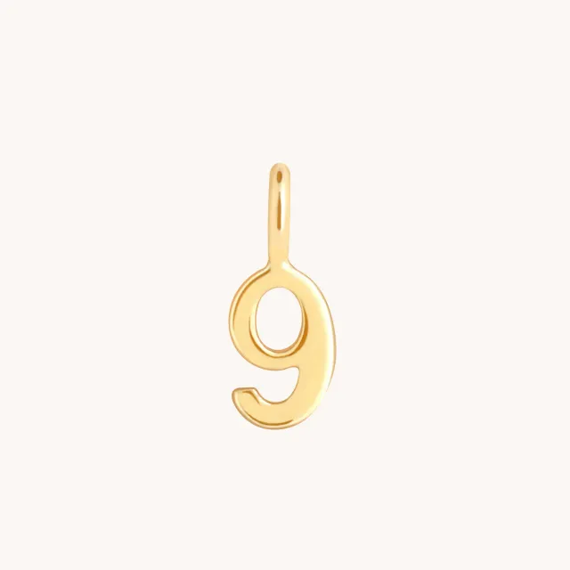 Astrid & Miyu Charm 9 breloque or jaune 9 carats