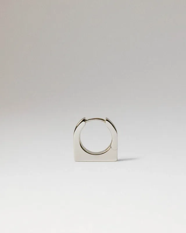 PDPAOLA New York créole argent unique 14 mm