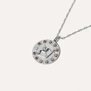 Astrid & Miyu Sagittarius Bold collier argent sagittaire