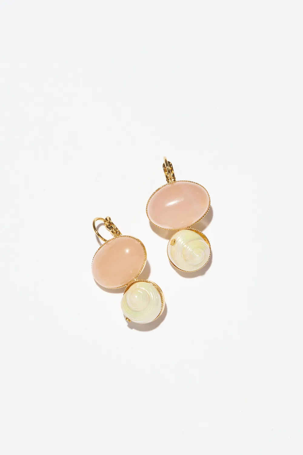 Philippe Ferrandis Corfou dormeuses boucles d'oreilles