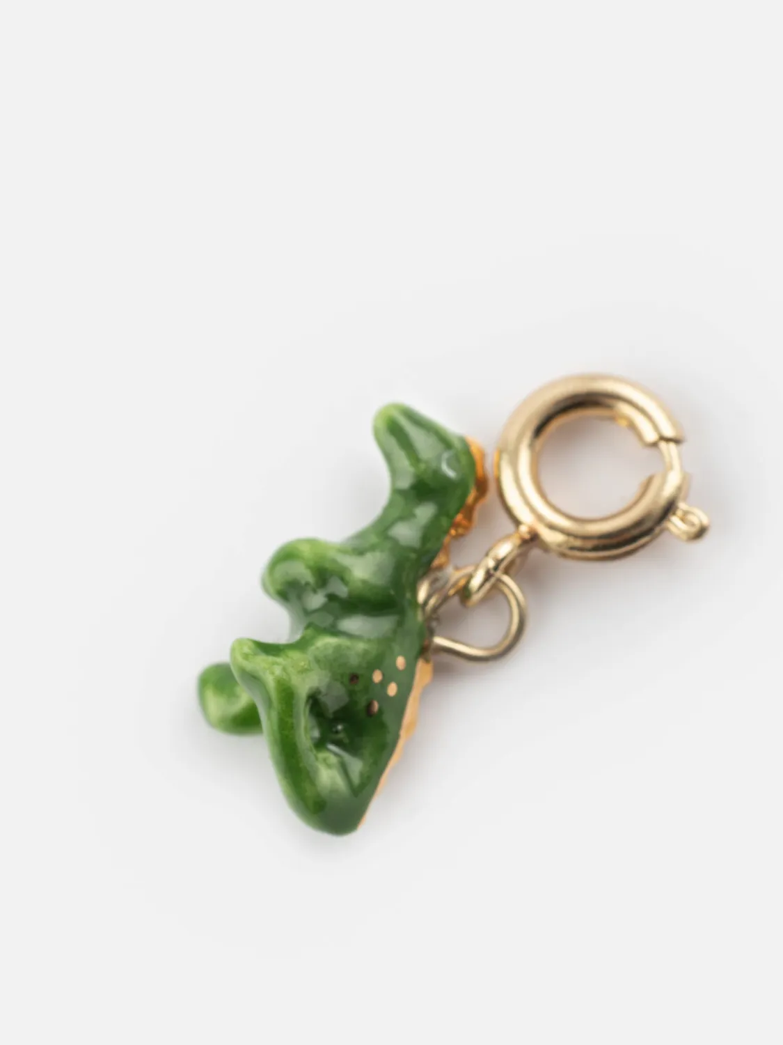 Nach Mix and Match dinosaure charm's porcelaine doré