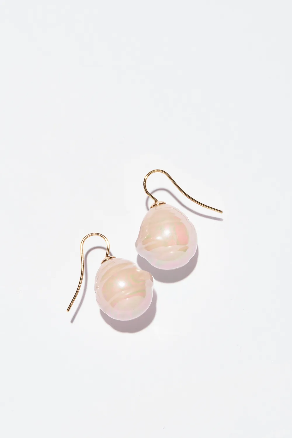 Philippe Ferrandis Pearly Pear boucles perles verre