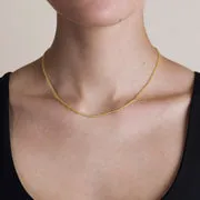Astrid & Miyu Citrine November Beaded collier citrine or