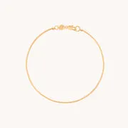 Astrid & Miyu Essential bracelet gourmette doré maillons