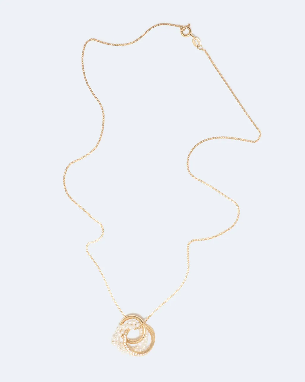 Completedworks Echoes collier pendentif perle topaze
