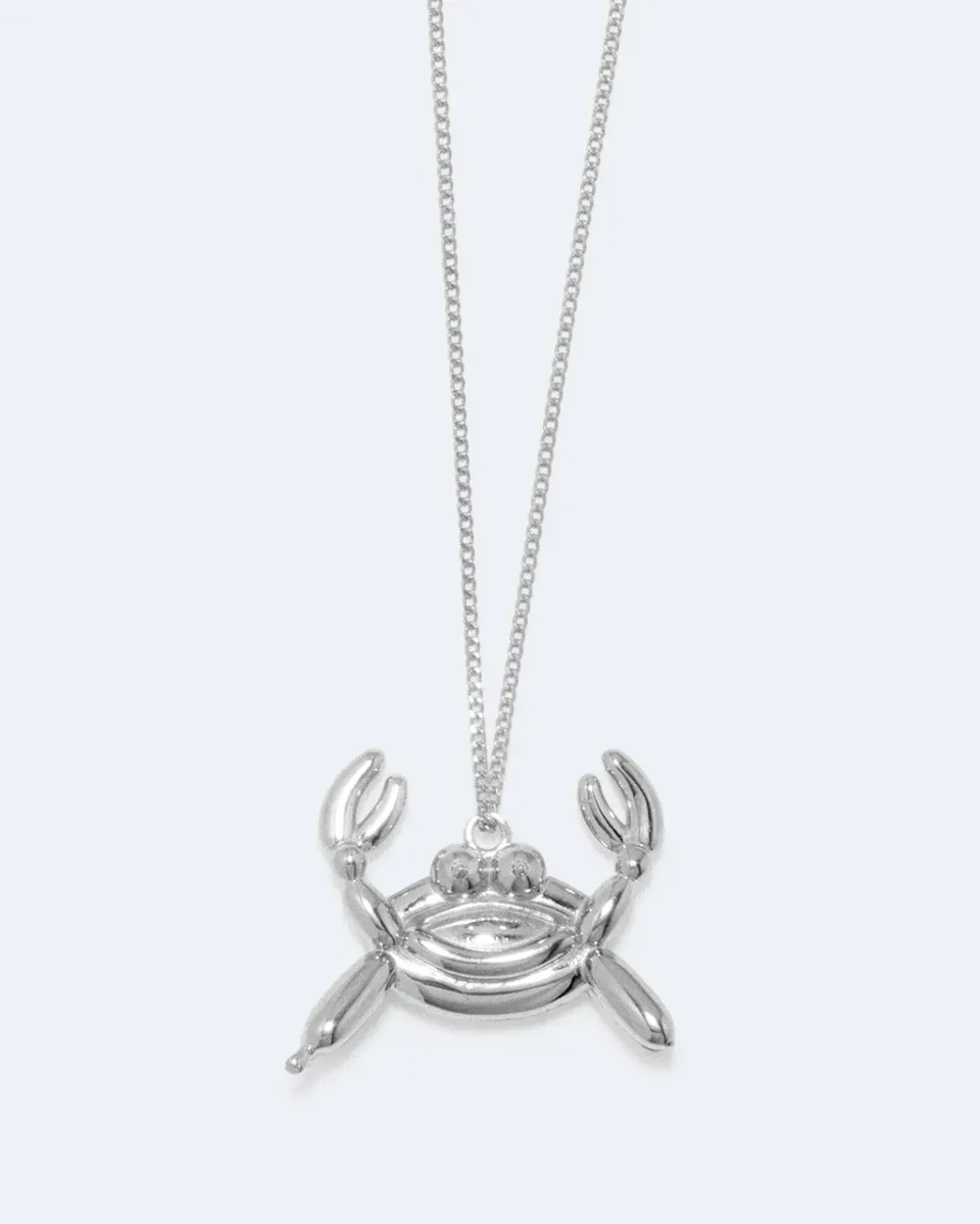 Completedworks Cancer Zodiac Balloon collier pendentif platine