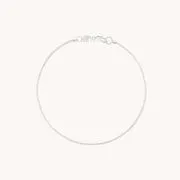 Astrid & Miyu Essential Curb Chain bracelet argent
