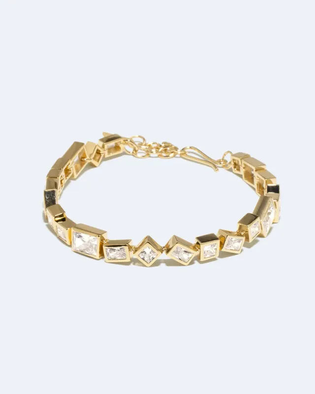 Completedworks Dare bracelet zirconia vermeil or