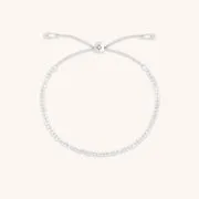 Astrid & Miyu Citrine November Beaded bracelet or blanc