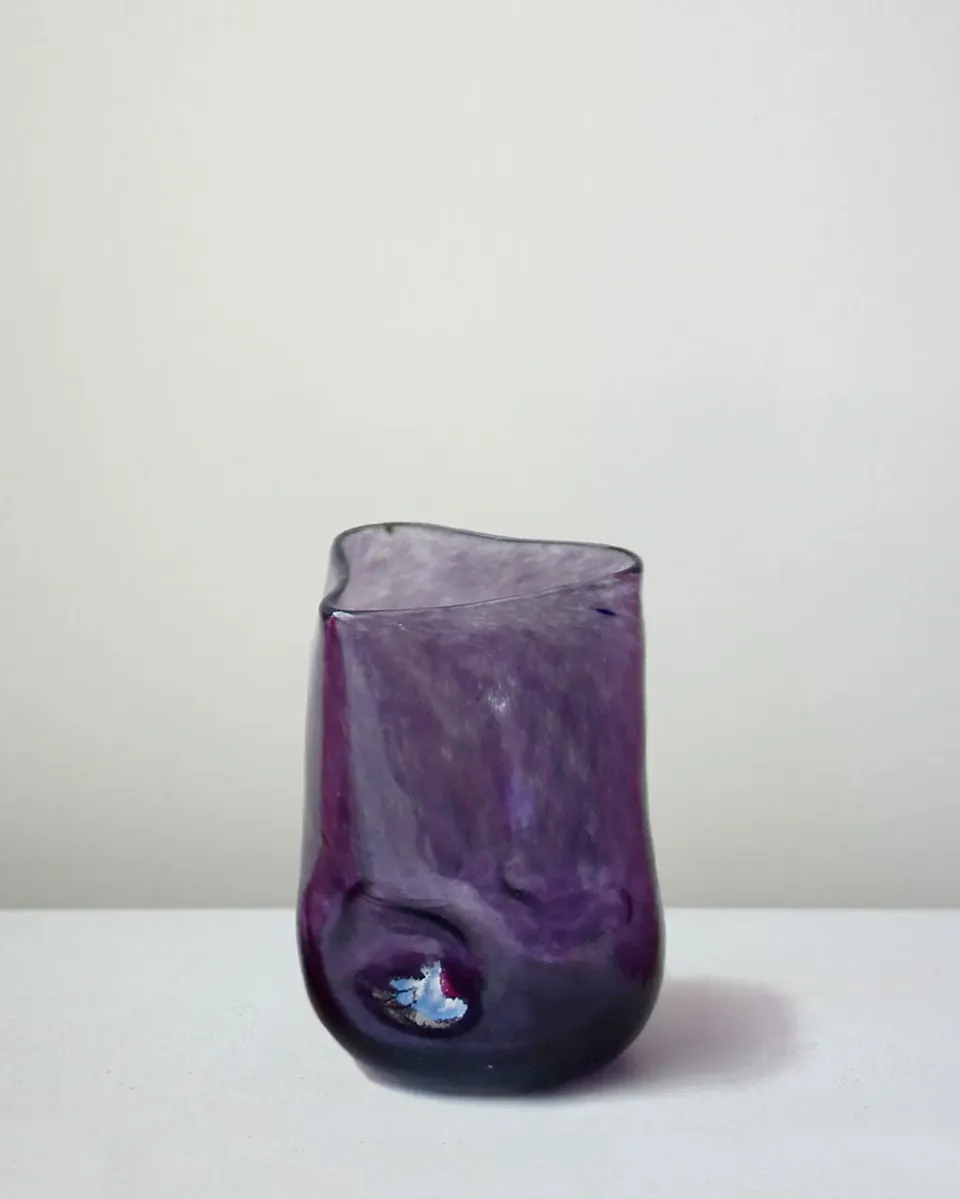 Completedworks Thaw grand verre verre recyclé violet