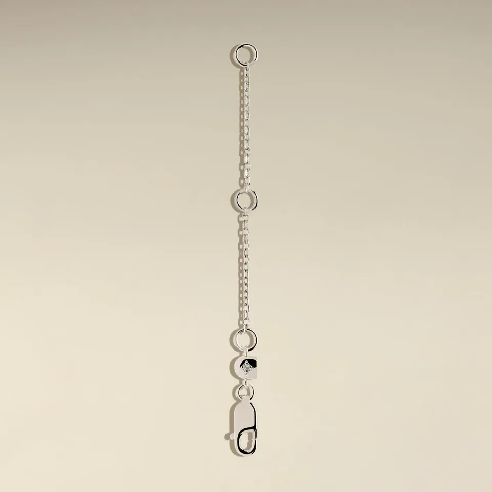 Astrid & Miyu Chain Extender rallonge collier argent