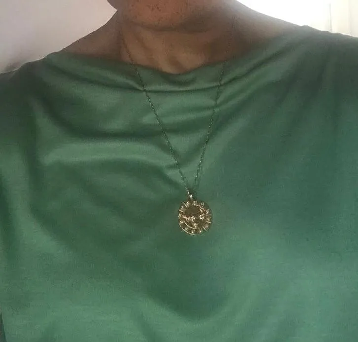 Astrid & Miyu Taurus Bold Zodiac collier doré Taureau