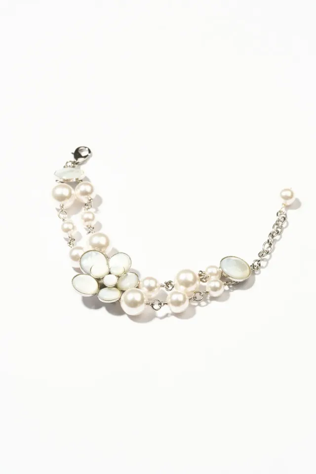 Philippe Ferrandis Cielo bracelet réglable nacre