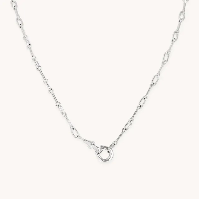 Astrid & Miyu Hardware Chain collier argent maillons