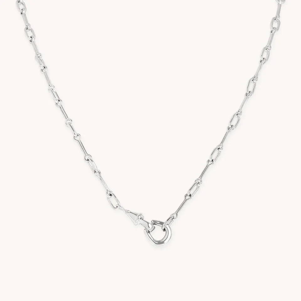 Astrid & Miyu Hardware Chain collier argent maillons