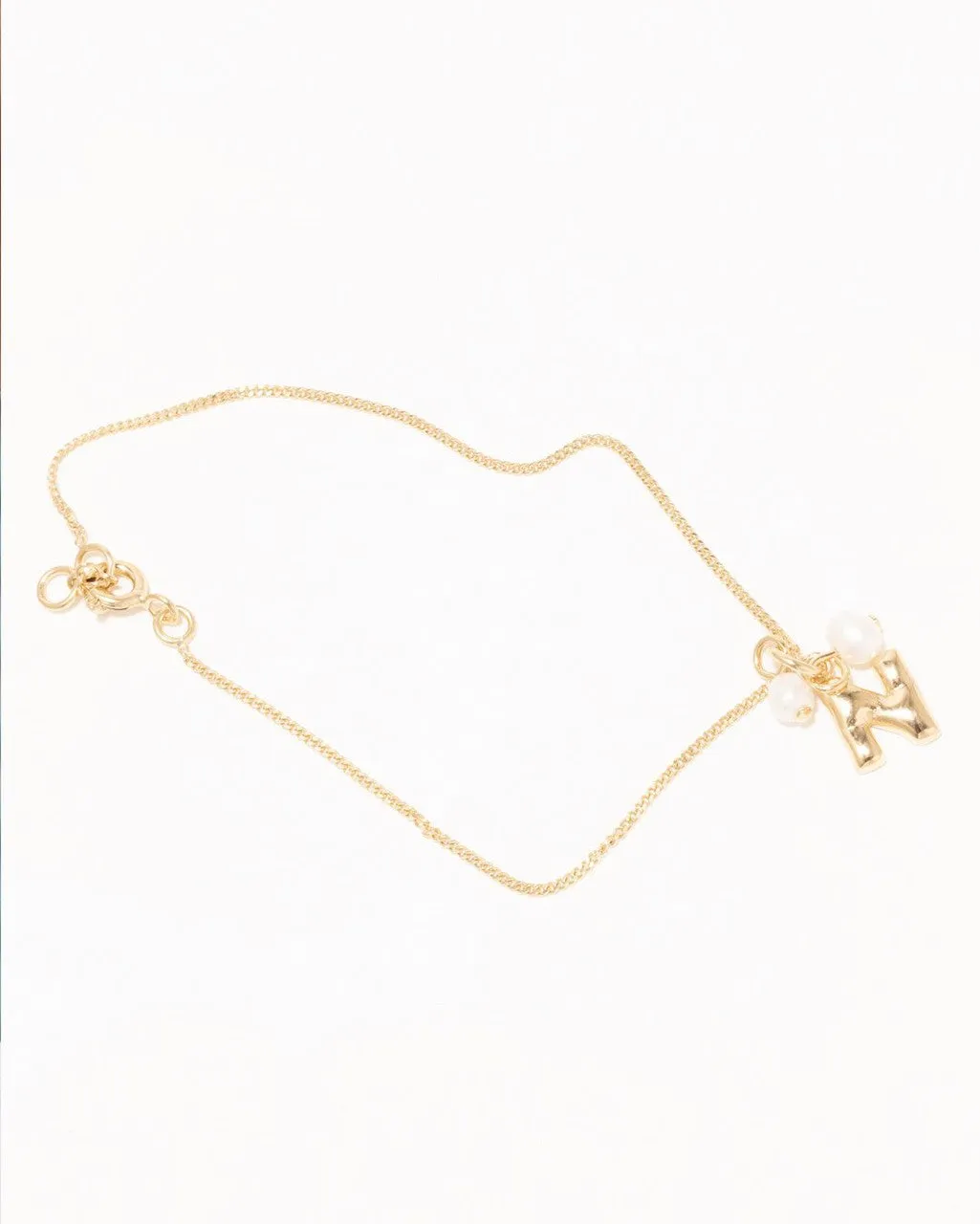 Completedworks Classicworks N bracelet perle vermeil
